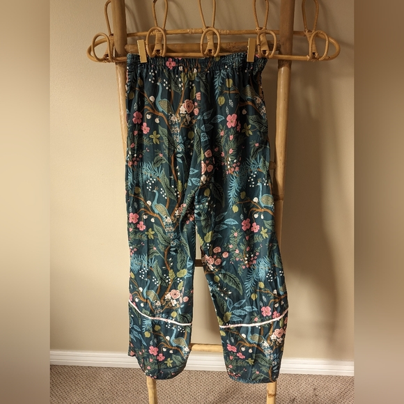 Rifle Paper Co. Summersalt Cloud 9 Emerald Peacock Pyjama Set / Size XS - Picture 2 of 8